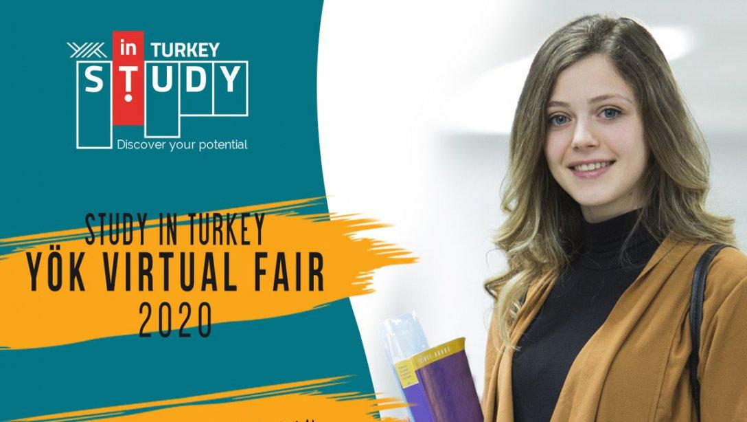 Sanal Eğitim Fuarı- 'Study in Turkey YÖK Sanal Fuarı 2020'