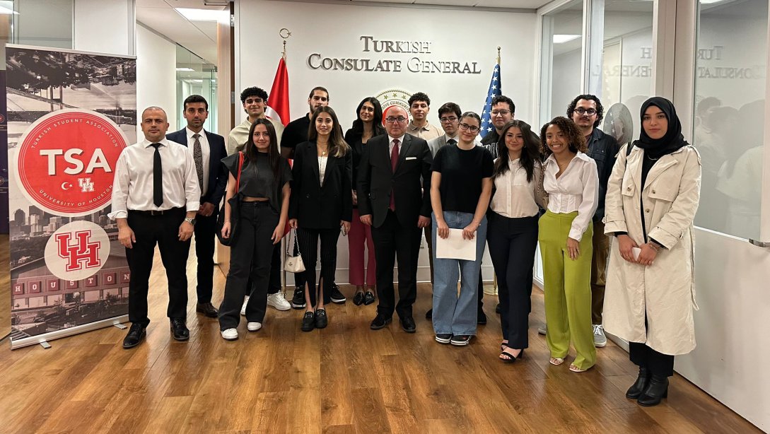 T.C. Houston Başkonsolosluğu, Türk Öğrencilerle Bir Araya Geldi