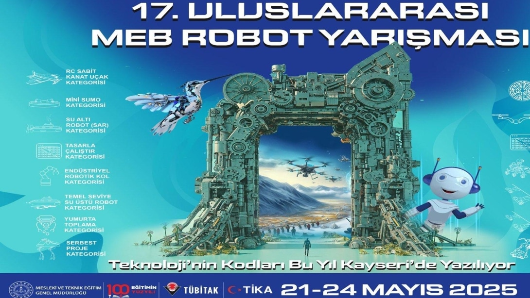 ULUSLARARASI MEB ROBOT YARIŞMASI BAŞVURULARI BAŞLADI