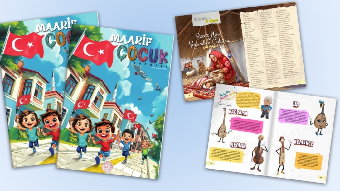 MEB'DEN ÇOCUKLARA ÖZEL YENİ DERGİ 